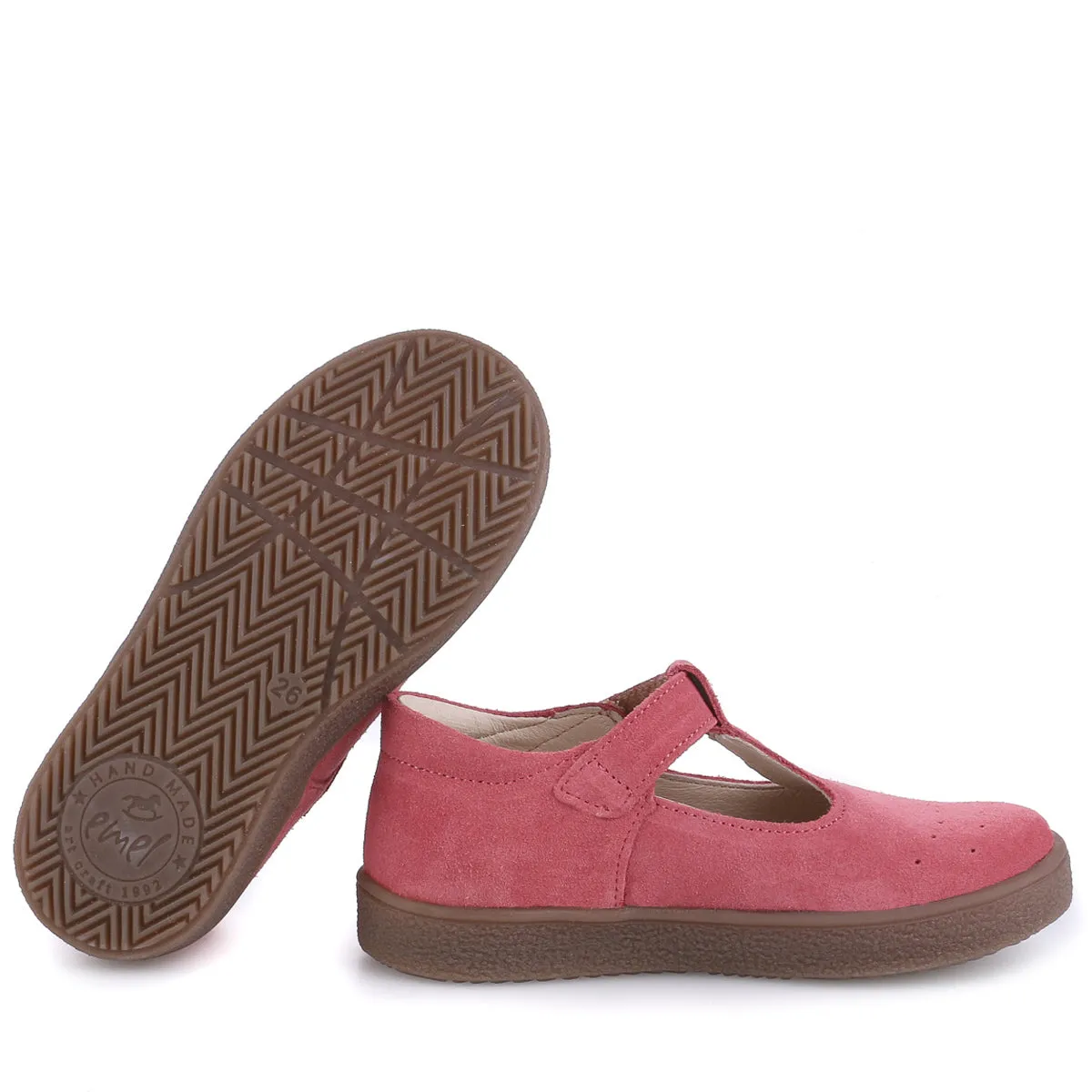 (2755-1) Emel balerina pink suede