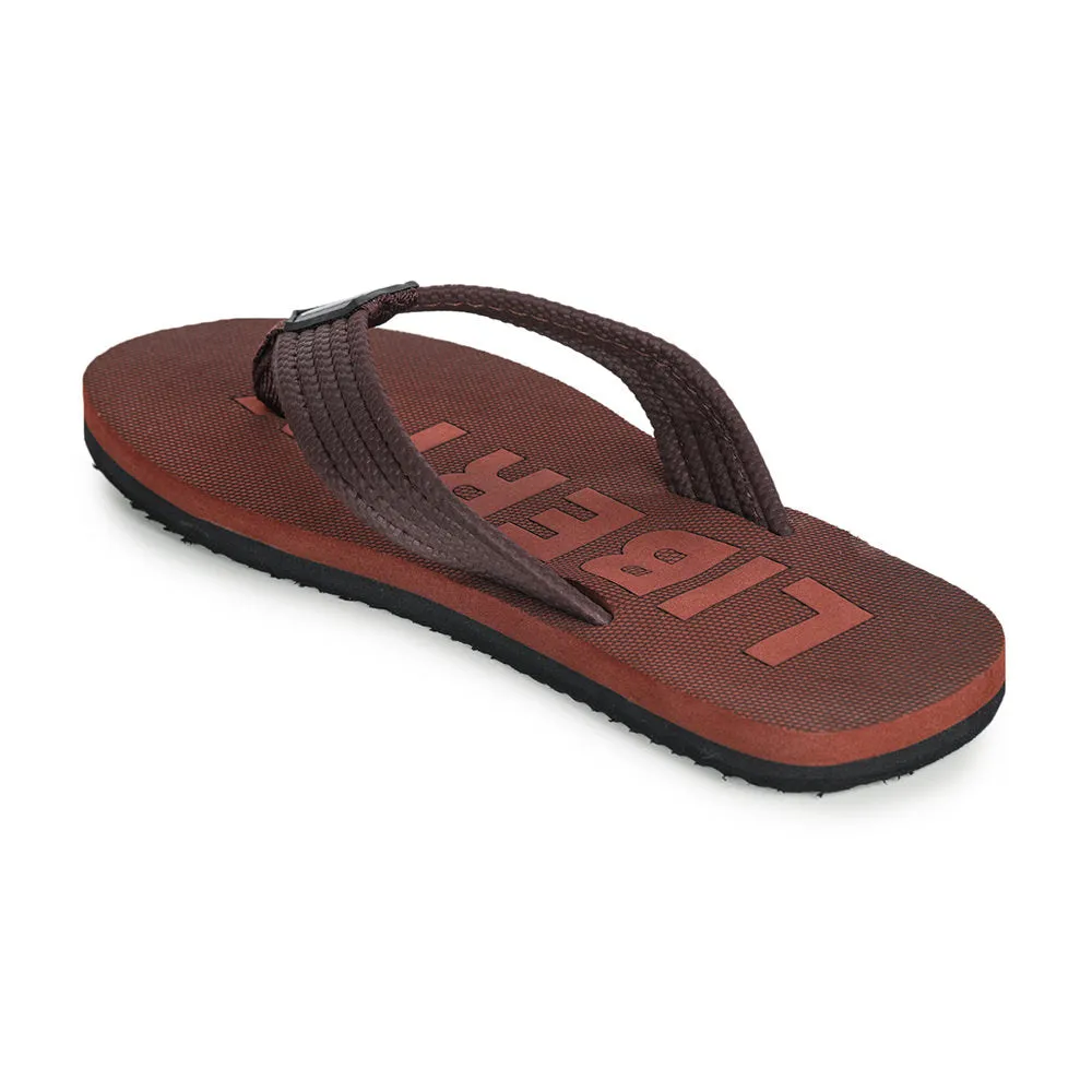 A-HA By Liberty UTM-3 Brown Flip-Flop For Men