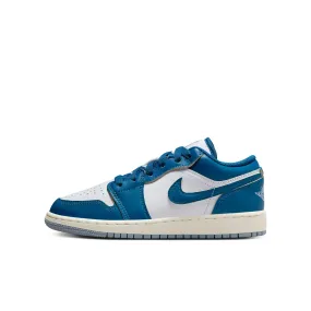 Air Jordan 1 Low SE GS (White/Industrial Blue)