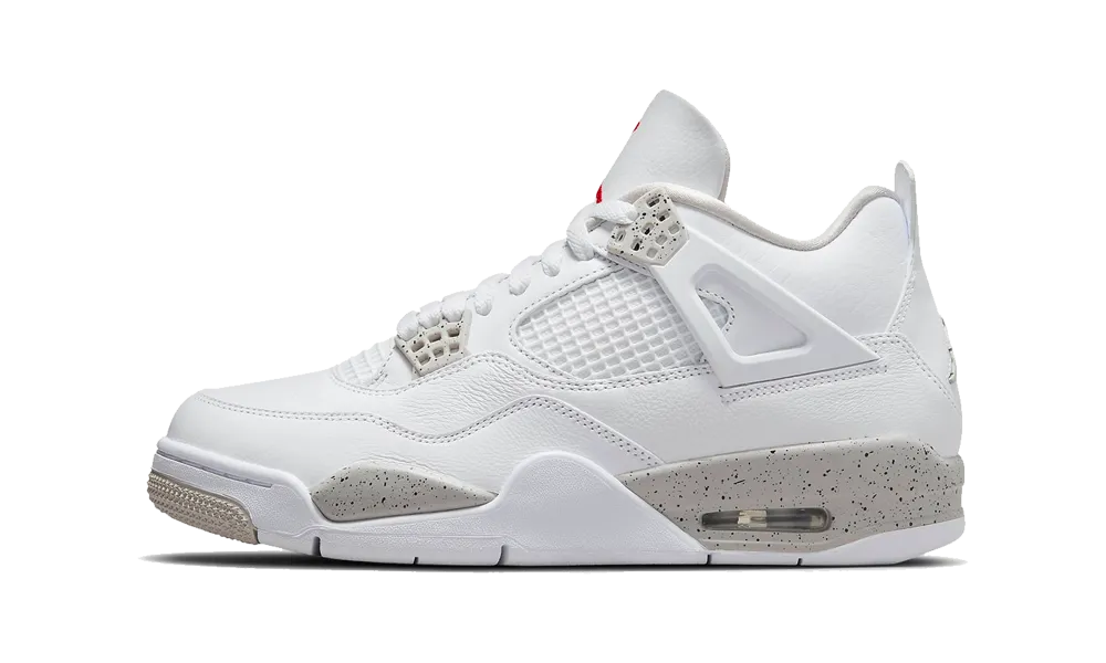 Air Jordan 4 Retro 'White Oreo' 2021 (GS)