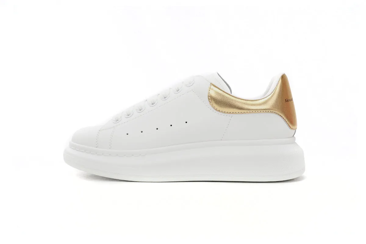 ALEXANDER MCQUEEN " WHITE/GOLD "