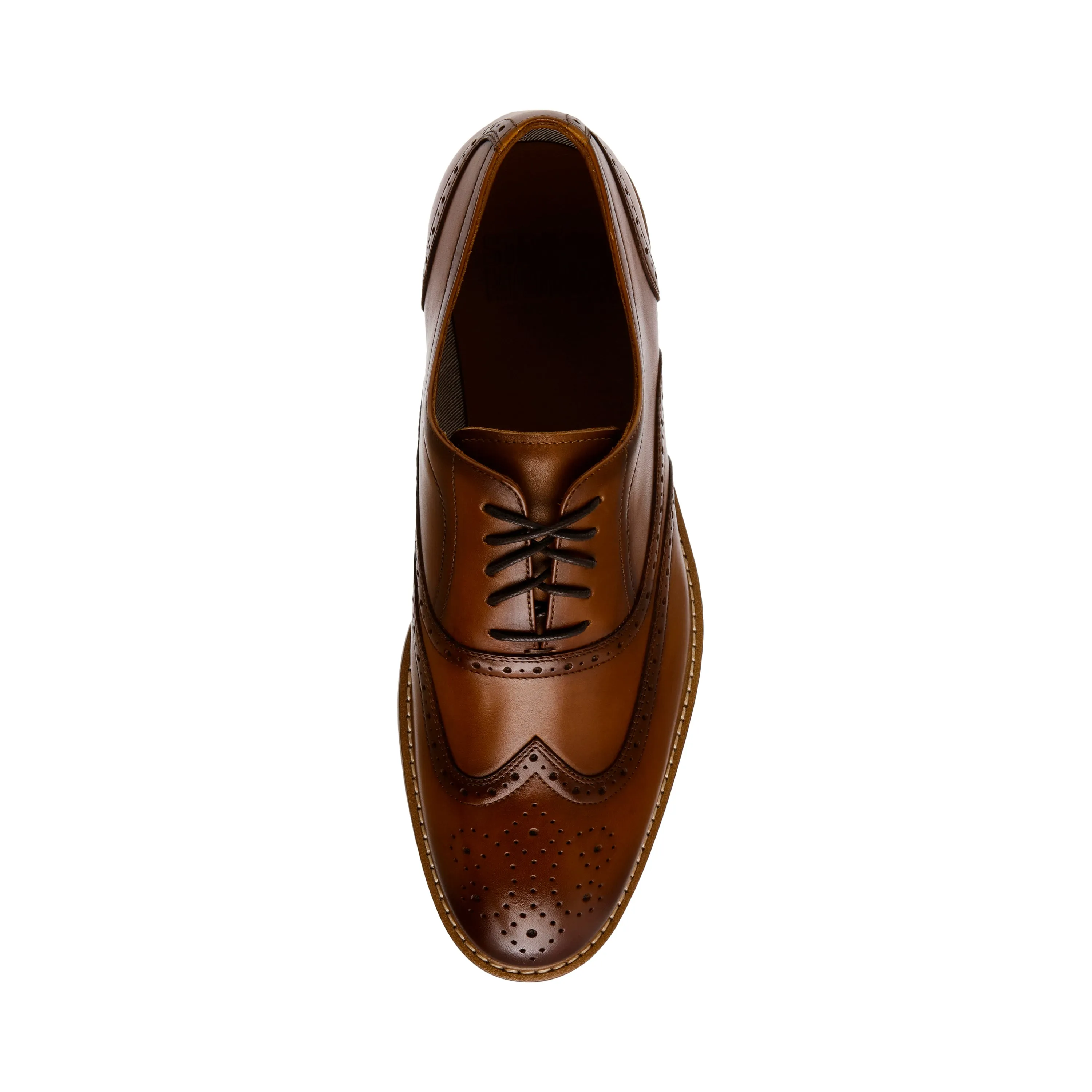 Chalton Lace-Up Shoes TAN LEATHER