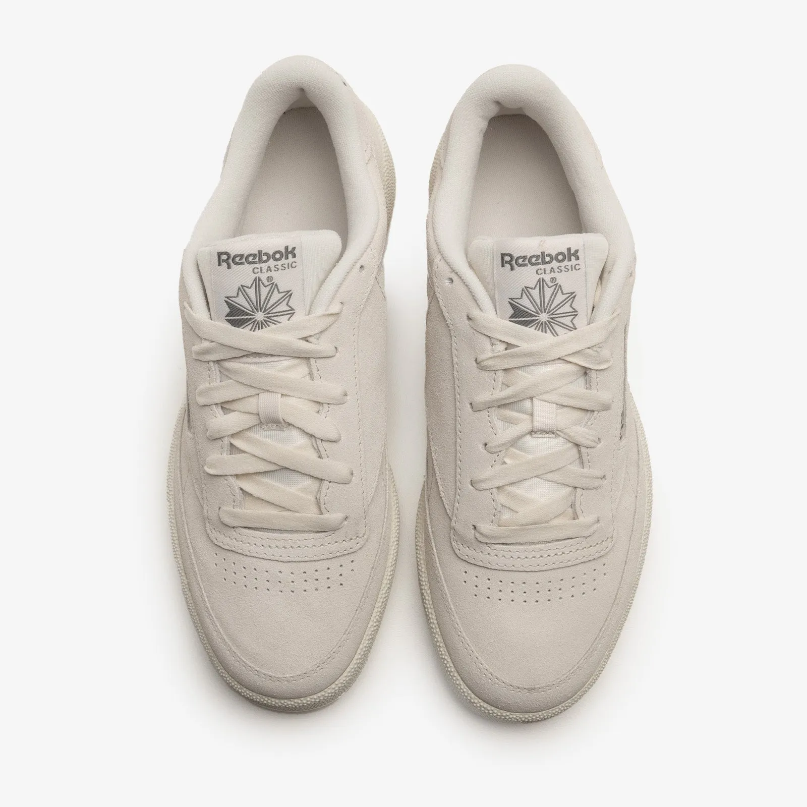 Classic Club C 85 Sneakers in Bone/Pure Grey - Retro Style Footwear for Everyday Comfort