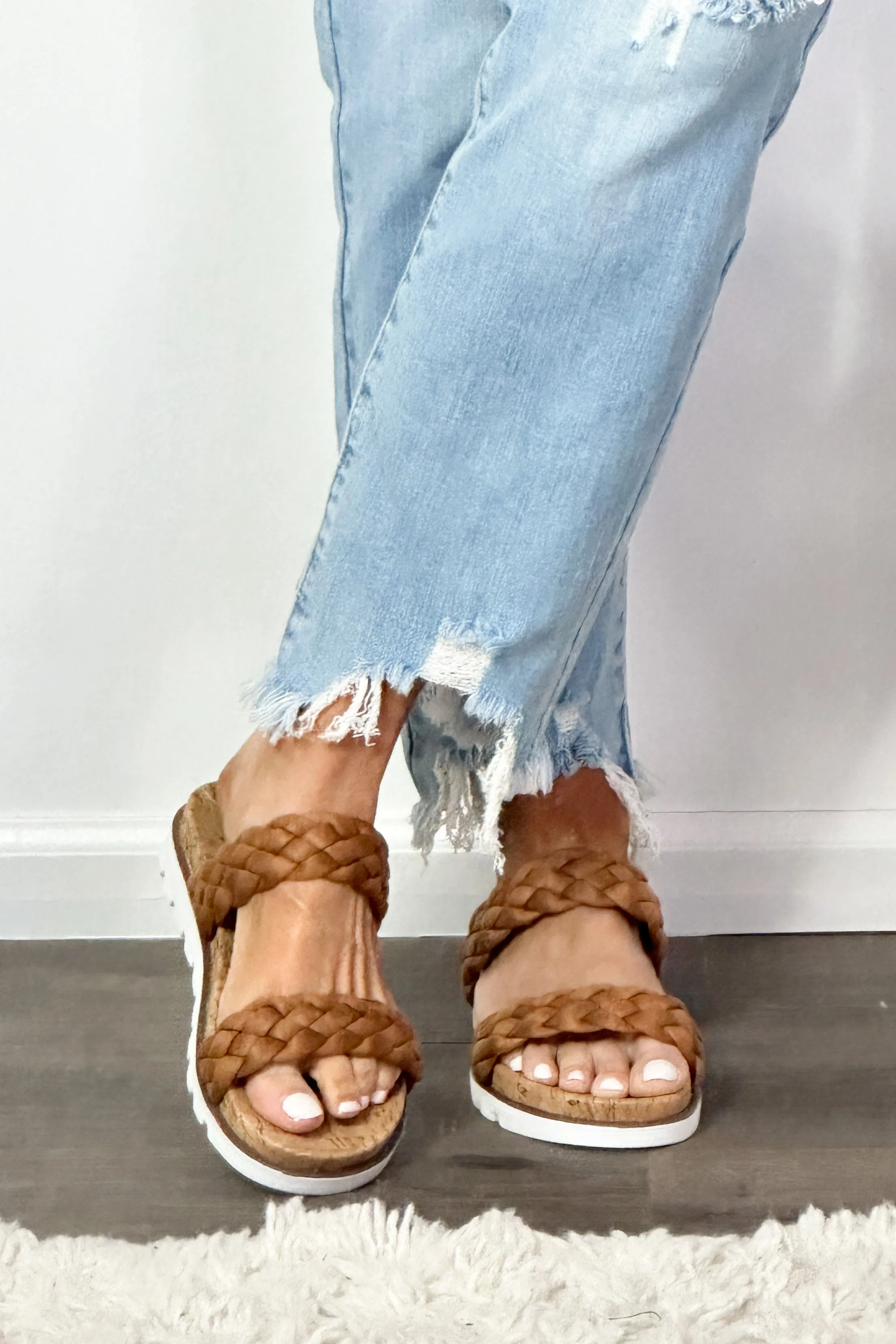 Corkys Moonlight Sandal : Cognac