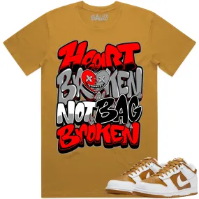 Curry Dunks Shirt to Match - RED HEART BROKEN BAWS