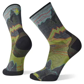 Cycle Zero Cushion Print Crew Sock Men's