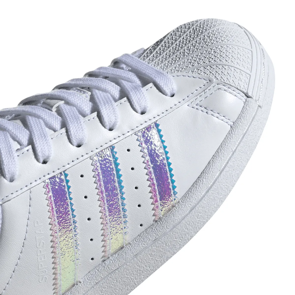 Kid's Superstar 'White Iridescent'