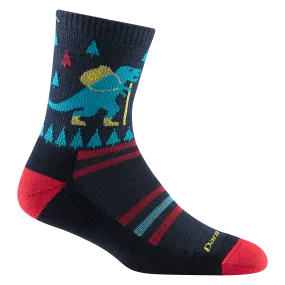 Kids Ty-Ranger-Saurus Micro Crew  Lightweight Hiking Sock