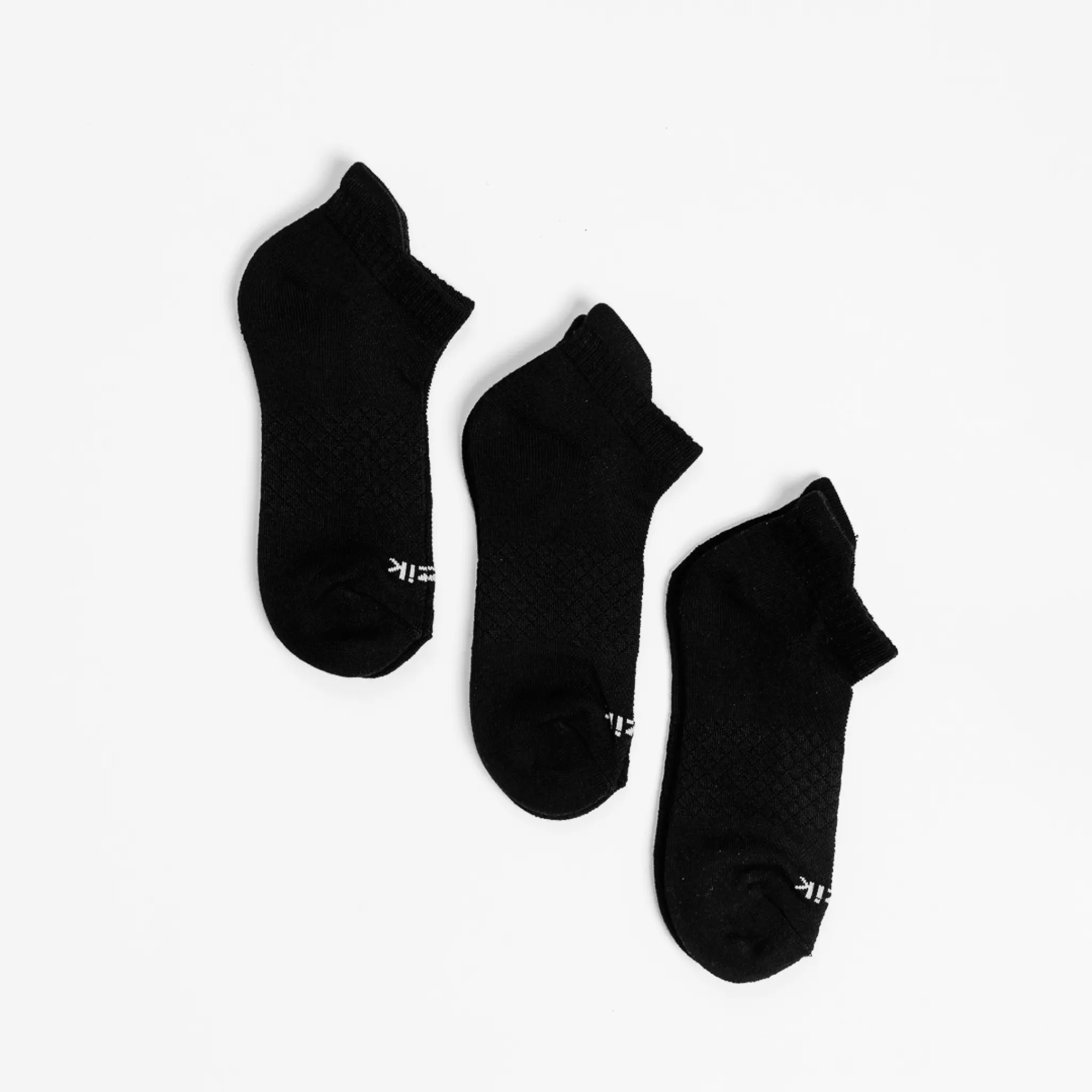 Kizik Ankle Socks - Black - 3 Pack