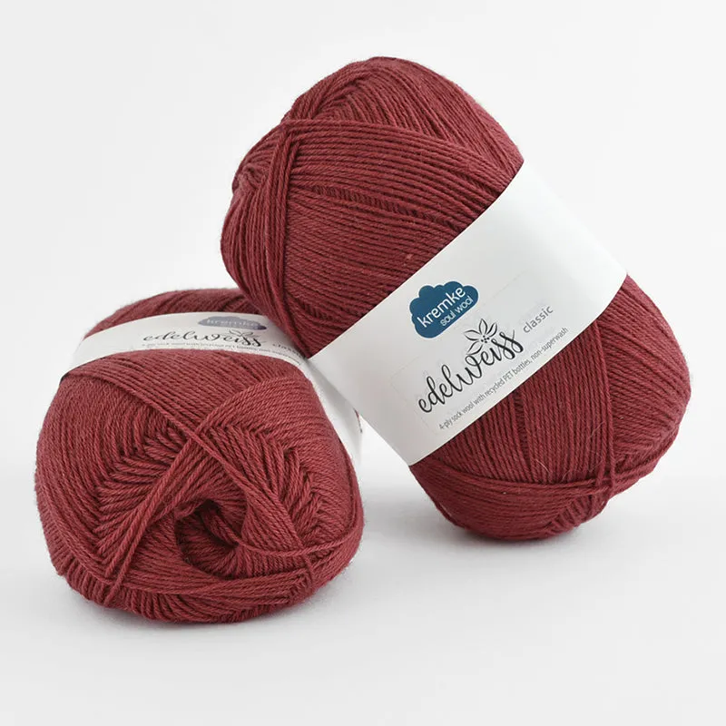 Kremke Soul Wool - Edelweiss non-superwash Sock Yarn