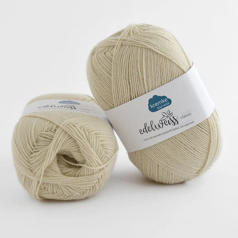 Kremke Soul Wool - Edelweiss non-superwash Sock Yarn