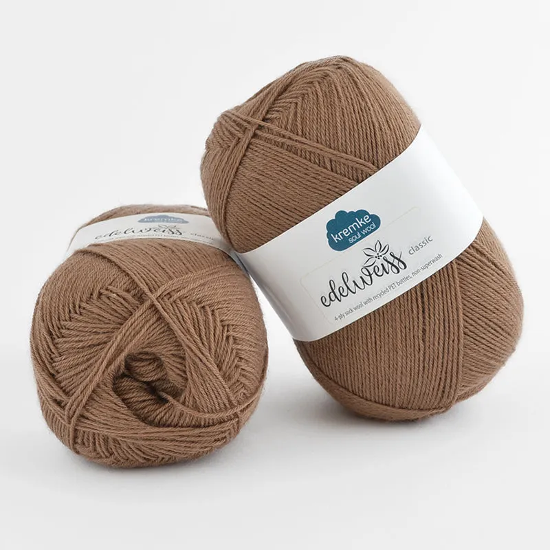 Kremke Soul Wool - Edelweiss non-superwash Sock Yarn