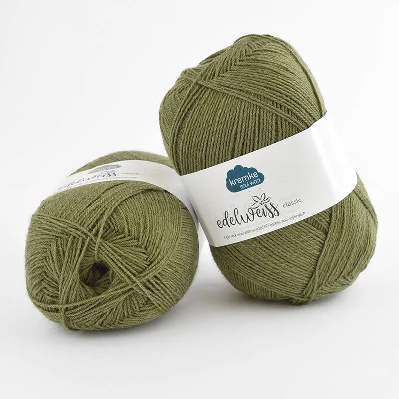 Kremke Soul Wool - Edelweiss non-superwash Sock Yarn