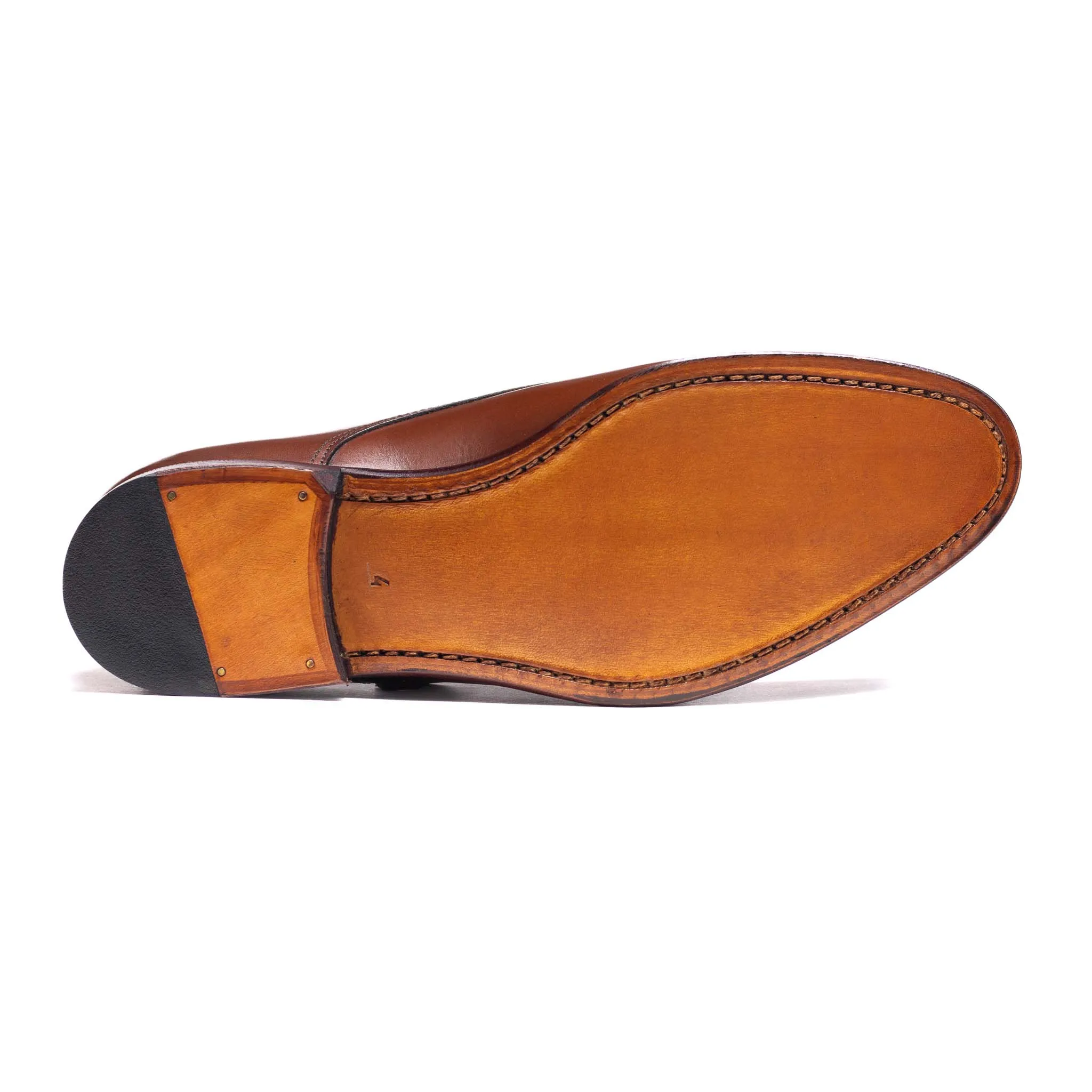 Ladies Double Monk Straps / Cuoio 98679