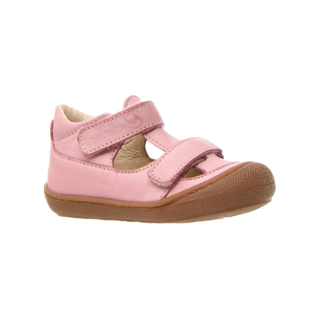 Naturino Toddler's (Sizes 19-22) Pink Leather Open T-Strap