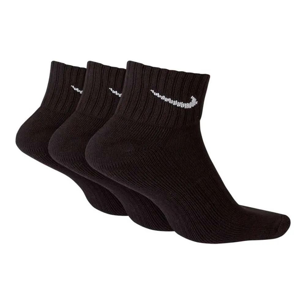 Nike mid-height cushioned sock SX4926-001 black