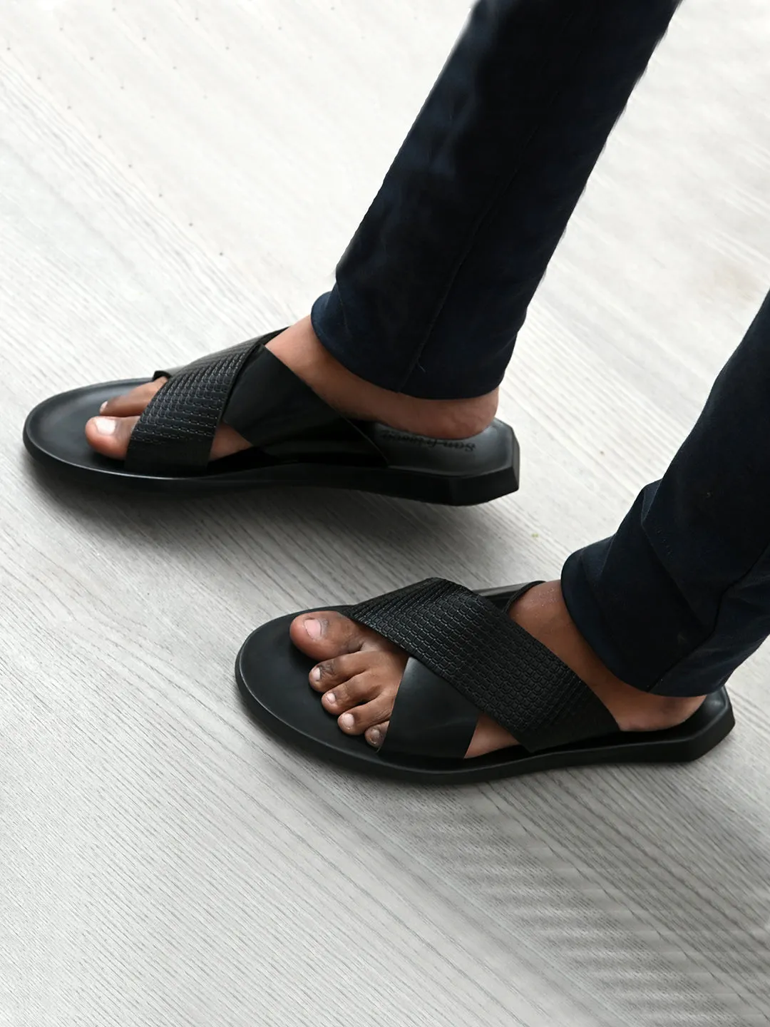 Skylar Black Slippers