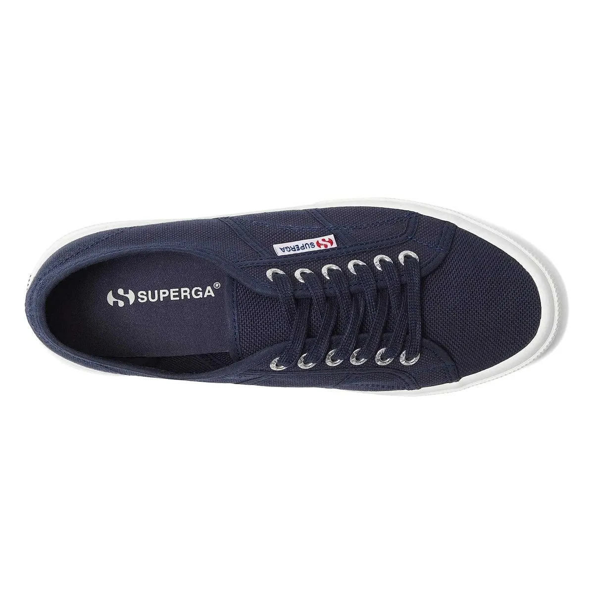 Womens Superga 2750 Classic Navy Canvas Sneakers