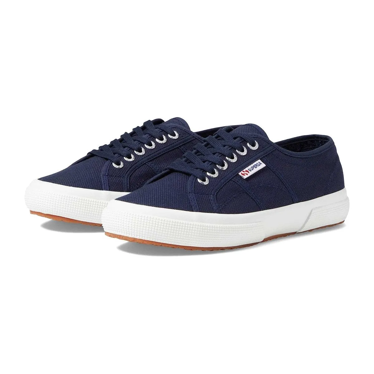 Womens Superga 2750 Classic Navy Canvas Sneakers