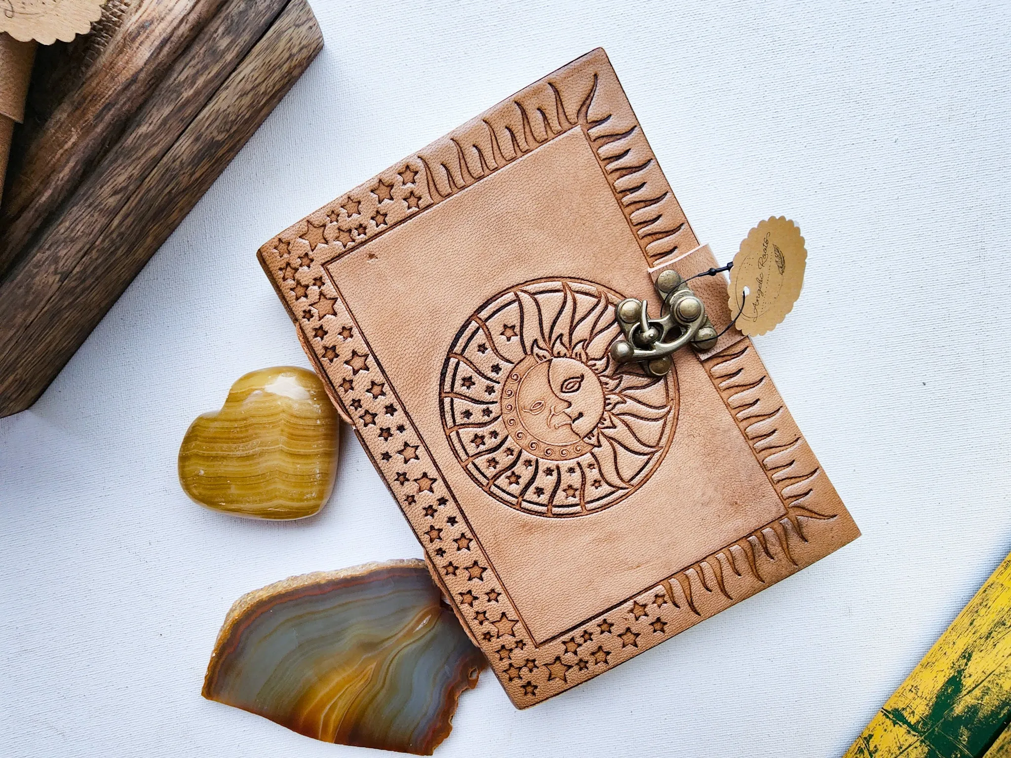 Tan Leather Journal