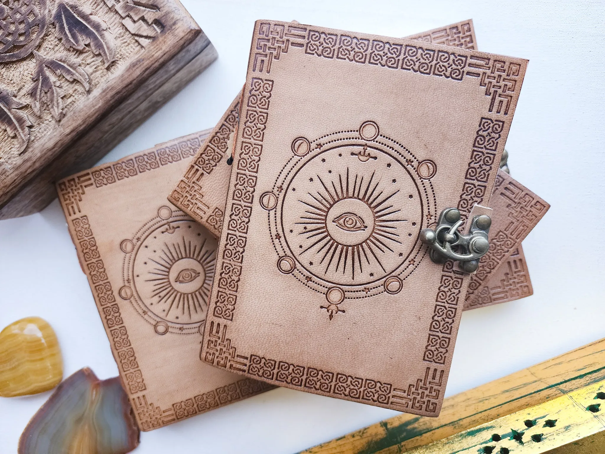 Tan Leather Journal