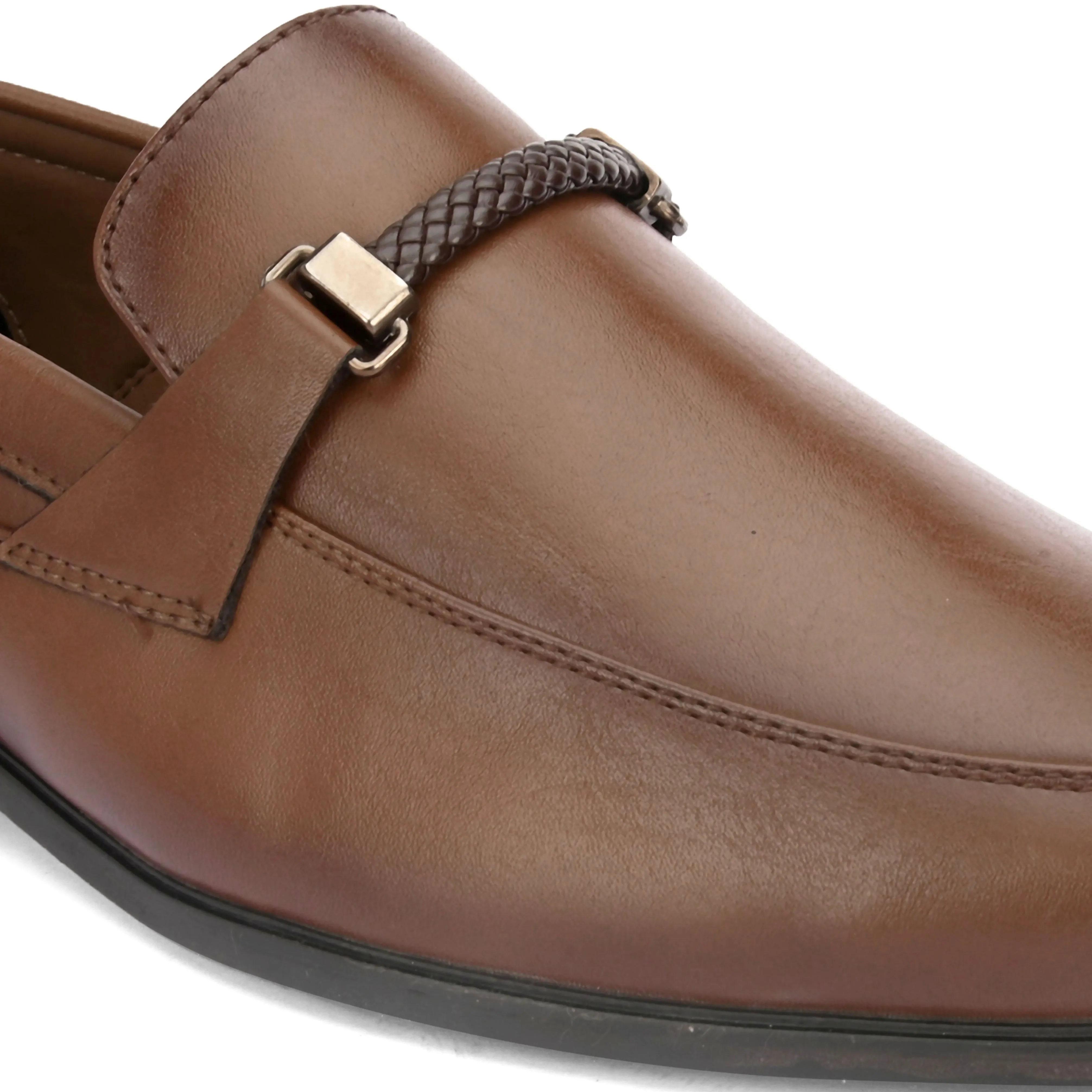 Vienna  Men's Tan Slip-Ons