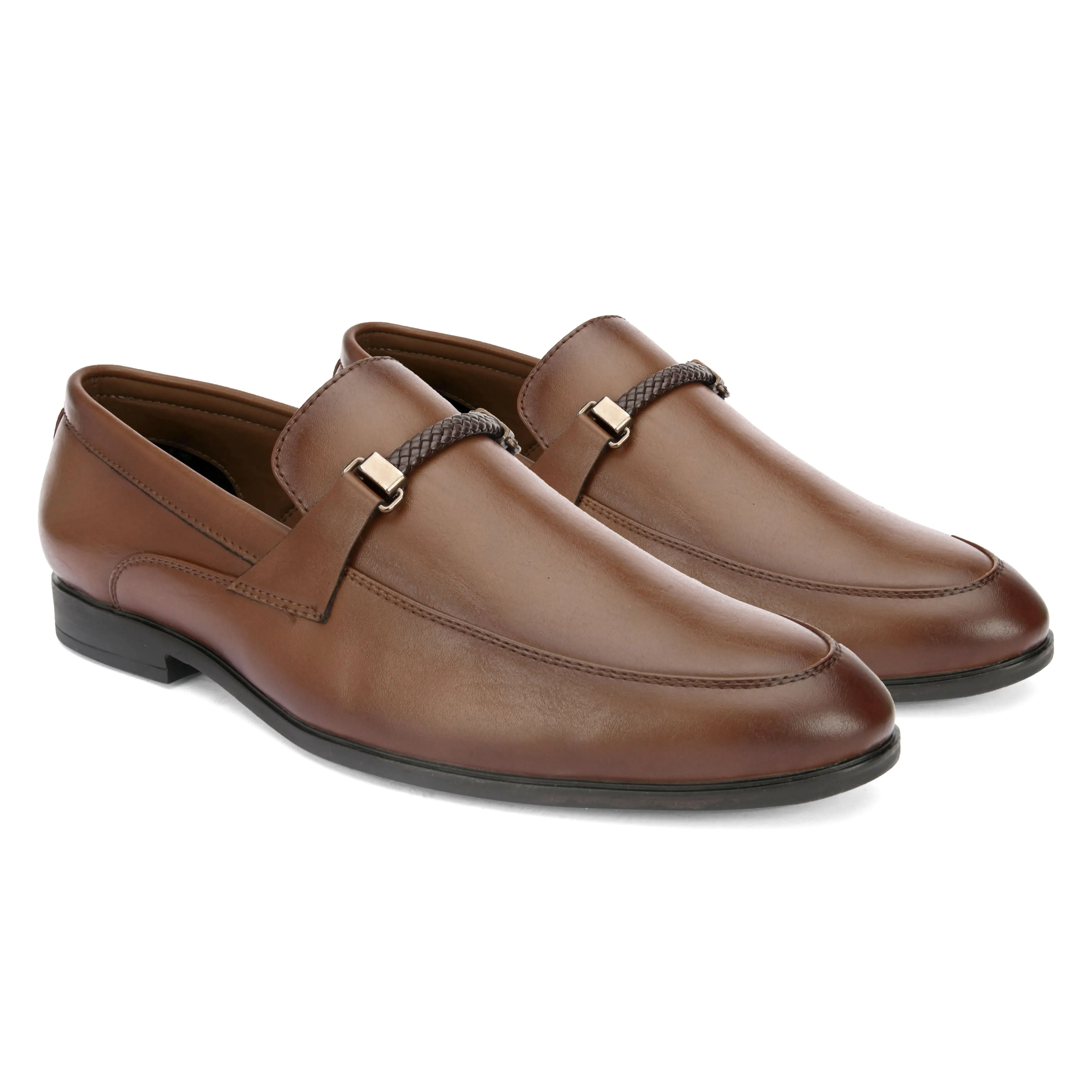 Vienna  Men's Tan Slip-Ons