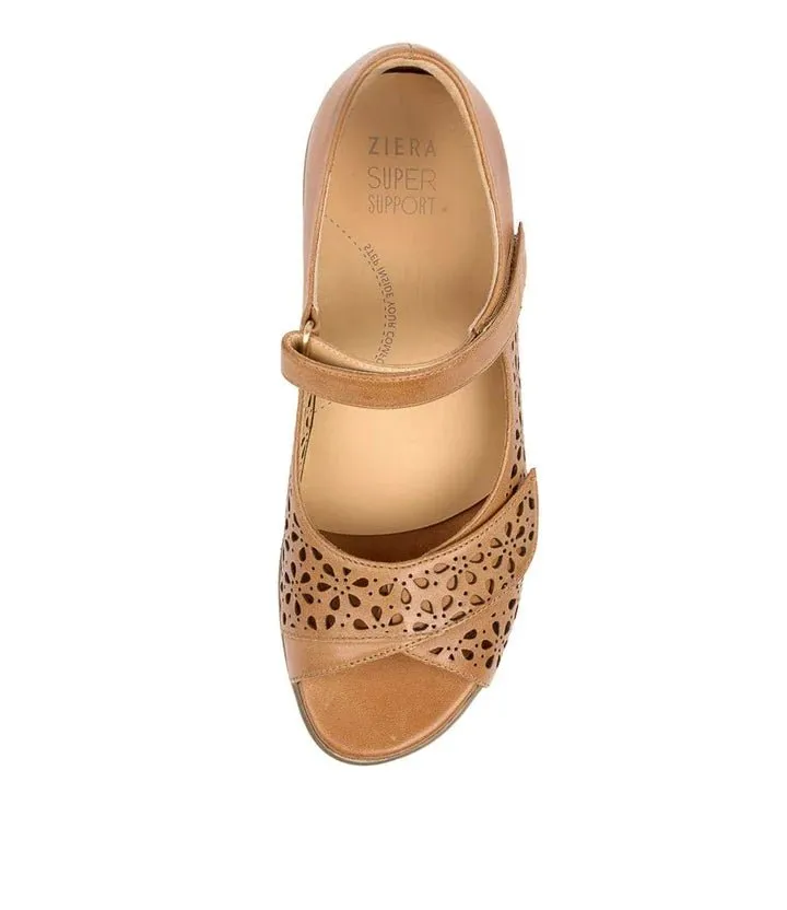 Ziera Women's Daffodil - Tan Leather